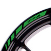 Fit Yamaha FZ6 Logo Strips Wheel Rim Edge Sticker - MC Motoparts