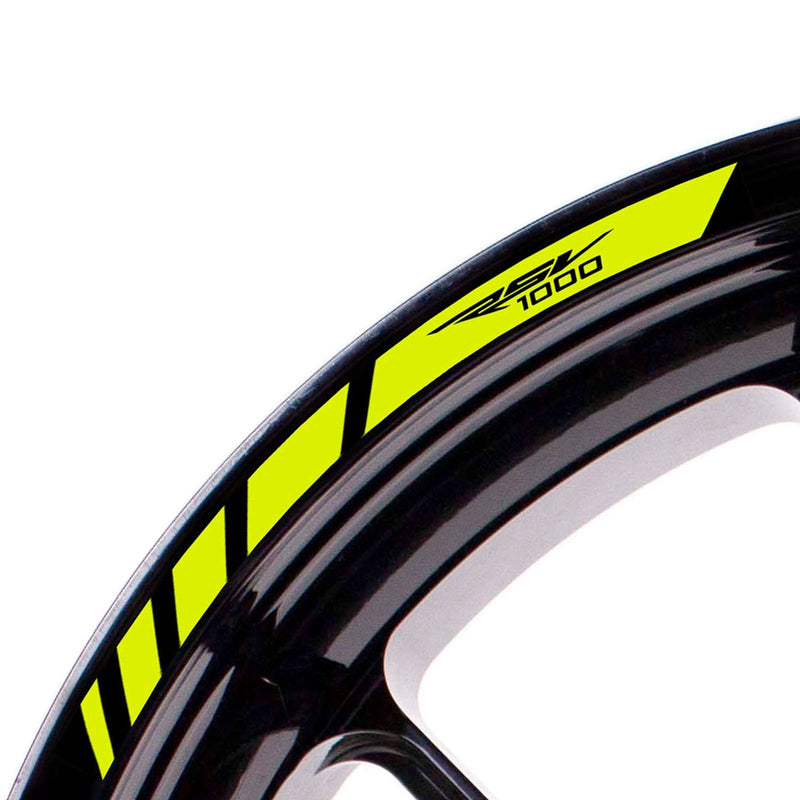 Fit Aprilia RSV1000 Logo Strips Wheel Rim Edge Sticker - MC Motoparts