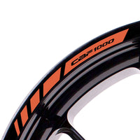 Fit Honda CBF1000 Logo Strips Wheel Rim Edge Sticker - MC Motoparts