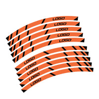 Fit Ducati MONSTER Logo Stripes Wheel Rim Edge Sticker - MC Motoparts