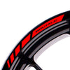 Fit MV Agusta BRUTALE Logo Strips Wheel Rim Edge Sticker - MC Motoparts