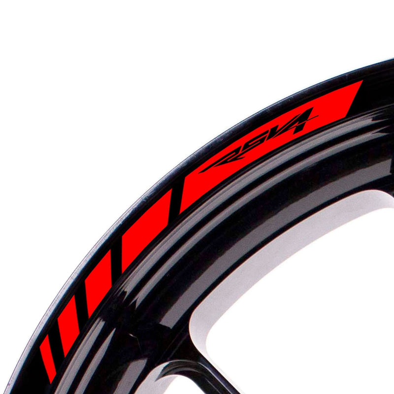 Fit Aprilia RSV4 Logo Strips Wheel Rim Edge Sticker - MC Motoparts