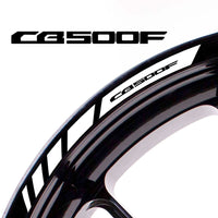 Fit Honda CB500F Logo Stripes Wheel Rim Edge Sticker - MC Motoparts