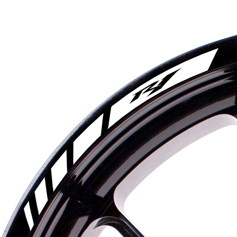 Fit Yamaha YZF R1 Logo Strips Wheel Rim Edge Sticker - MC Motoparts