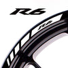 Fit Yamaha YZF R6 Logo Strips Wheel Rim Edge Sticker - MC Motoparts