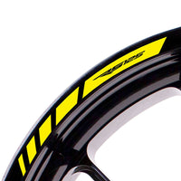 Fit Aprilia RS125 Logo Strips Wheel Rim Edge Sticker - MC Motoparts