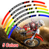 Fits Suzuki DR-Z 400 2000-2004 MX Dirt Bike Rim Skin Stickers