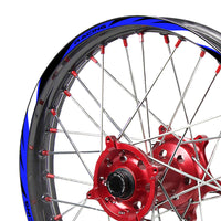 Fits Suzuki DR-Z 400S 2000-2021 MX Dirt Bike Rim Skin Stickers