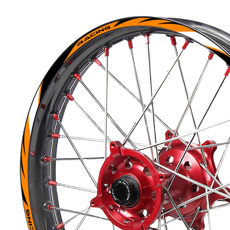 Fits Honda CRF 250F 2019-2021 MX Dirt Bike Rim Skin Stickers