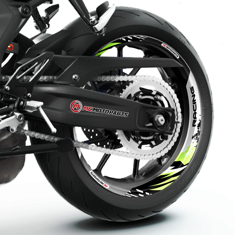 S05 Removable 2-Piece Rim Sticker For Kawasaki ZR1200 ZX25R