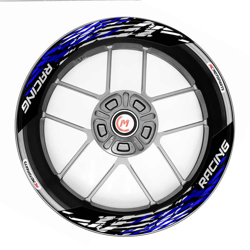 S07 Removable 2-Piece Rim Sticker For Suzuki GSF1250S