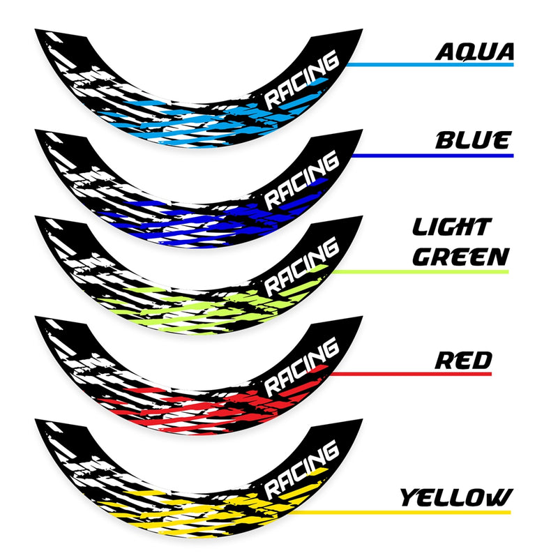 S07 Removable 2-Piece Rim Sticker For Suzuki GSF1250S