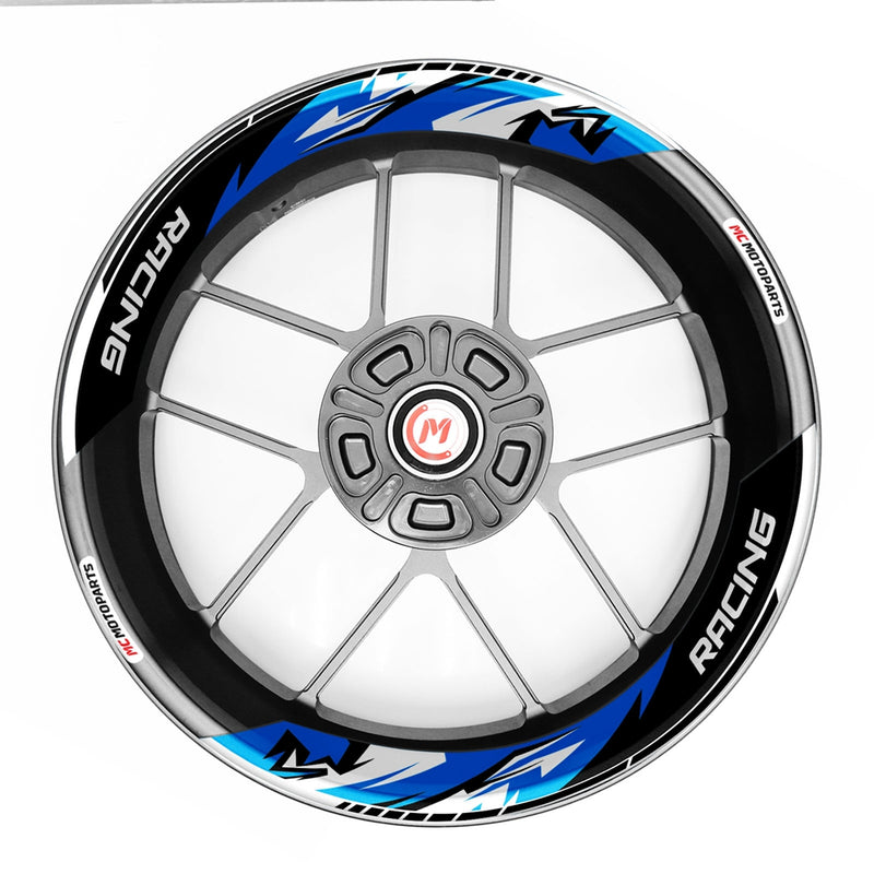 S10 Removable 2-Piece Rim Sticker For Yamaha YZF R1 R3 R6