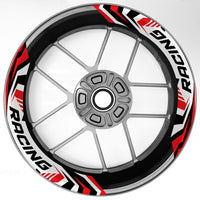 S12 17'' Rim Front & Rear Removable 2-Piece Rim Sticker For Honda CB650F CB650R CBF650