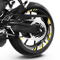 S14 17'' Rim Front & Rear Removable 2-Piece Rim Sticker For Honda CB900F CB600F Hornet