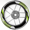 S15 17'' Rim Front & Rear Removable 2-Piece Rim Sticker For Kawasaki ER6F ER6N Ninja 650