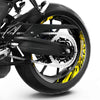 S20 17'' Rim Front & Rear Removable 2-Piece Rim Sticker For Suzuki SV650 SV1000 GSXS750