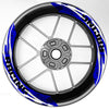 S21 17'' Rim Front & Rear Removable 2-Piece Rim Sticker For Suzuki Gladius 650 TL1000R