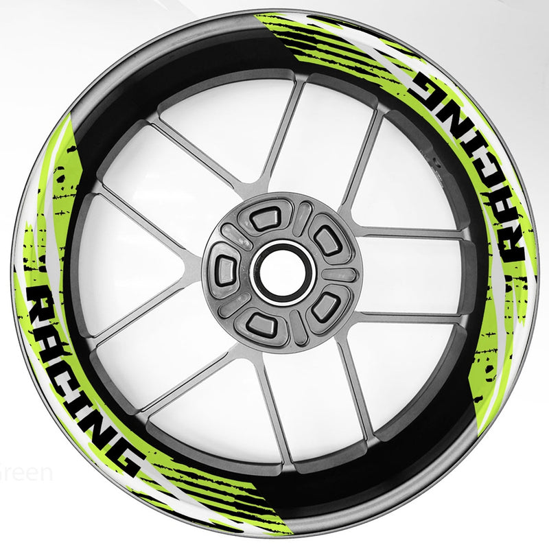 S21 17'' Rim Front & Rear Removable 2-Piece Rim Sticker For Suzuki Gladius 650 TL1000R