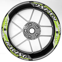 S29 17'' Rim Front & Rear Removable 2-Piece Rim Sticker For Triumph Street Cup Twin