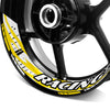 S29 17'' Rim Front & Rear Removable 2-Piece Rim Sticker For Triumph Street Cup Twin