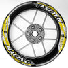 S29 17'' Rim Front & Rear Removable 2-Piece Rim Sticker For Triumph Street Cup Twin