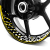 S30 17'' Rim Front & Rear Removable 2-Piece Rim Sticker For Triumph Speed Triple 1050 1200