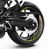 S30 17'' Rim Front & Rear Removable 2-Piece Rim Sticker For Triumph Speed Triple 1050 1200