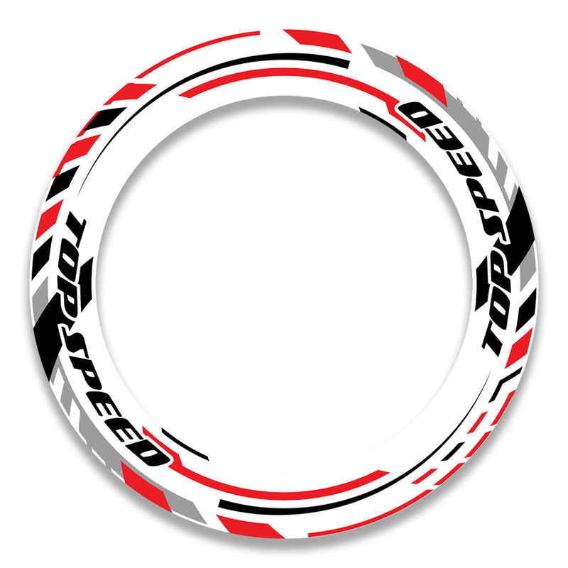 Fits 17'' Rim Protection Wheel Sticker J09W Whole Rim Decal