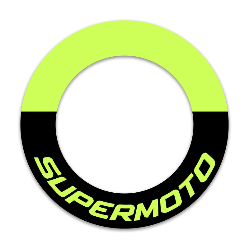 17'' Rim Supermoto Whole Rim Protection Sticker OG01B For Honda TM Yamaha - MC Motoparts