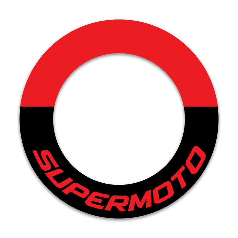 17'' Rim Supermoto Whole Rim Protection Sticker OG01B For Honda TM Yamaha - MC Motoparts