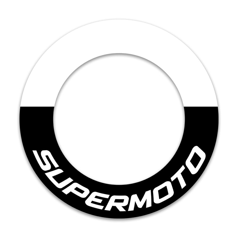 17'' Rim Supermoto Whole Rim Protection Sticker OG01B For Honda TM Yamaha - MC Motoparts