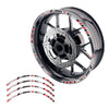 Reflective Strip Designer Pattern For 17'' Wheel Rim Skin Decal Set SH16 - MC Motoparts